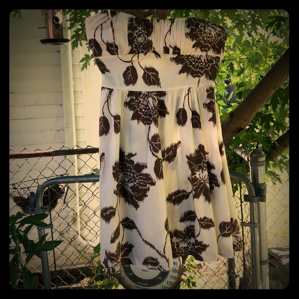 Ruby Rox Sundress, has a small halter tie.